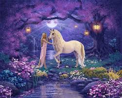 Unicorn Garden By Mgl Meiklejohn Graphics Licensing Unicorn Pictures Unicorn Art Unicorn Fairies