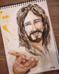 Pin On Jesus Drawing