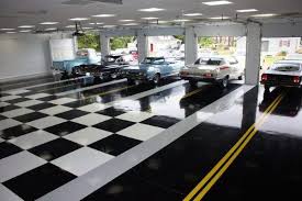 90 Garage Flooring Ideas For Men Paint Tiles And Epoxy Coatings Floor Design Garage Lighting Floor Paint Design