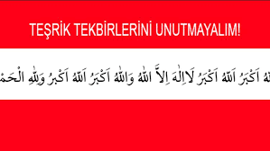 Hac islam öncesi toplumunda da icra edilen bir tapınma şekliydi. Tesrik Tekbirlerini Unutmayalim