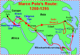 Insa calatoriile lor insemnau mai mult. Marco Polo Explorer Enchantedlearning Com