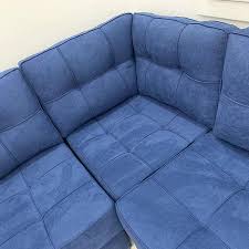 حراج الأجهزة كنب جديد من سوق البوادي لون كحلي