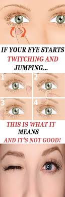 If Your Eye Starts Twitching And Jumping This Is What It Means And It S Not Good Eye Health Eye Twitching Health Tips