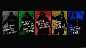 Batman And Villains Comics Hd Wallpaper Desktop Background Free The Dark Knight Trilogy Bane Batman Joker Wallpapers