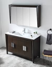 Milan 20 inch medicine cabinet 151.2 usd. 48 Modern Design Bathroom Vanity W Medicine Cabinet Cl 22eb47 Zi Mc Larvotto Ebony