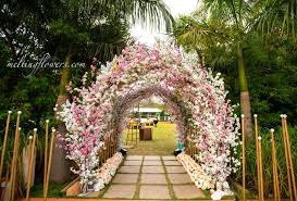 Miraya Greens Bangalore Recently Decorated For A Wedding Wedding Entrance Outdoor Wedding Decorations Wedding Entrance Decor