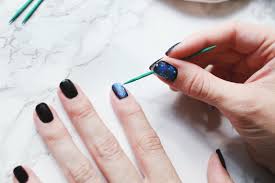 I will see you next friday. Easy Galaxy Nails Mani Diy A Beautiful Mess