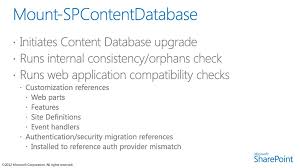 Features installed in the sharepoint. Upgrade Implement Sean Livingston Senior Program Manager Microsoft Ppt Download