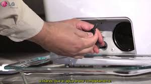 Fwiw, my front loader does not smell. Lg Washer Cleaning The Drain Pump Filter Subtitled 2 Youtube