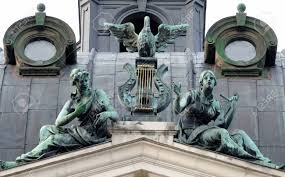 Bronze Symbolic Sculpture . Solomiya Krushelnytska Lviv State ...
