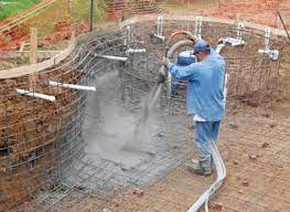 Shotcrete Swimming Pools Carlton Pools Swimming Pool Construction Pool Construction Concrete Swimming Pool