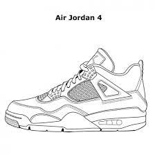 There are tons of great resources for free printable color pages online. Jordan Coloring Book Jordan Coloring Book Sneakers Sketch Air Jordans