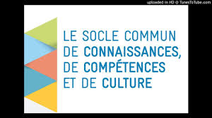 Socle de connaissances et de comp?tences. Cse 50 Socle Commun De Connaissances De Competences Et De Culture Youtube