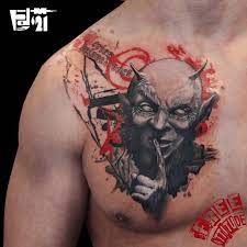 Voila donc qui se cache derrière devilish tattoo, un passionné et son équipe à votre service du lundi au vendredi dans notre show room de 80m2. 35 Best Satanic Tattoo Design Ideas And Meaning 2021 Updated Saved Tattoo