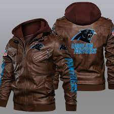 Carolina Panthers 2da0529 Mpt Sport Carolina Panthers Faux Leather Jackets Leather Jacket