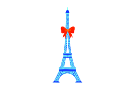 Download Eiffel Tower With Red Bow Svg Cut File By Creative Fabrica Crafts Creative Fabrica SVG Cut Files