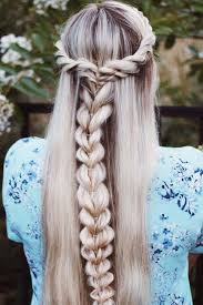 While the crown braid most commonly starts at the front of the head, there are some exceptions like the milkmaid braid. Crown Braid Hair Down Novocom Top