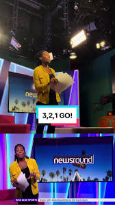Here’s a little side view of the Newsround bulletin! #tvpresenter  #shanequaparis #newsround #uktvpresenter