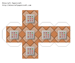 Bloque De Comando Paprcraft Minecraft Paper Crafts Minecraft Wither Minecraft