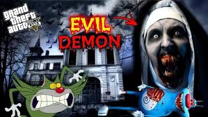 Oggy And Jack, Bob Attacked by Evil Monster DEMON In GTA 5 😱 Oggy Game