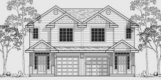 Two levels offer greater opportunities for separated living with a master bedroom suite located. Narrow Lot Duplex House Plans Two Story Duplex House Plans