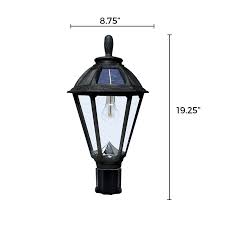 Alcott Hill Rioux Solar Light W Gs Solar Light Bulb Wall Pier 3 Fitter Mounts Black Reviews Wayfair