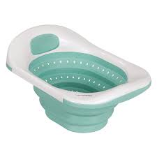 You may prefer to wash their face, neck, hands and bottom carefully instead. Clevabath The Baby Sink Bath Safe Secure Clevamama
