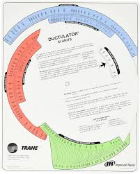 If you only have one truck line going out i'm guessing it's at least a 22 x 8 which is good for 1200 cfm's. Trane Td1 Ductulator With Sleeve Duct Sizing Calculator Amazon Ca Tools Home Improvement