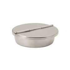 asbak met scharnierklep 9 5 cm rvs da s leuk van xenos asbakken rvs wind