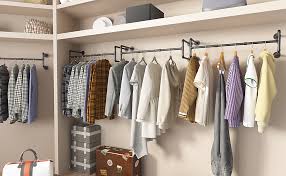 Black pipe • weight capacity 170 lbs description : Amazon Com Oropy Industrial Pipe Clothes Rack Heavy Duty Detachable Wall Mounted Black Iron Garment Bar Multi Purpose Hanging Rod For Closet Storage 44 3 L 12 2 W Black Four Base Home Improvement