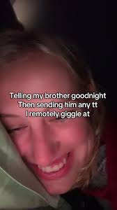 Saying Good Night to My Bro