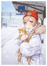 女の子 kiara 冬 bigxixi的插画 pixiv かわいいアニメガール アニメチビ 美しいアニメガール