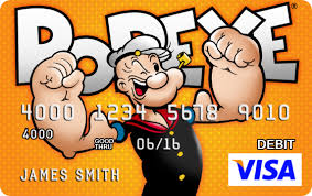 Earn 100,000 chase ultimate rewards points after you spend $4,000 on purchases with the chase sapphire preferred in the first 3 months. Personalized Visa Prepaid Debit Cards Featuring Popeye Olive Oyl And Beetle Bailey King Features Syndicate King Features Syndicate