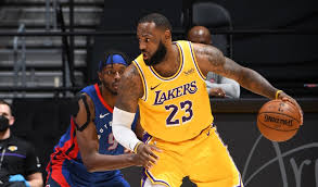 Los angeles lakers fixtures tab is showing last 100 basketball matches with statistics and win/lose icons. Lakers Avenge First Loss To Pistons In Double Ot Win Los Angeles Lakers
