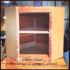 An interesting option for corner cabinets. How To Build A Diy Kitchen Corner Cabinet Corner Kitchen Cabinet Listrumahsakit Com