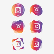 Instagram Insta Icon Logo Collection Set Social Media Vector Illustrator Instagram Icons Social Icons Logo Icons Png And Vector With Transparent Background F Social Icons Social Media Design Graphics Logo Collection