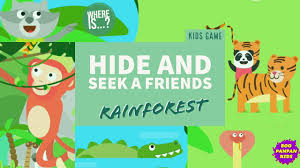 Hide And Seek A Friends In Rainforest Lingokids Game Boopanpankids In 2020 Ipad Kids Childrens Games Games For Kids