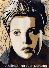 Doris, A Vintage Woman, Light Plate Stencil