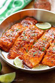 Spicy Honey Glazed Salmon Recipe Recipe Easy Salmon Recipes Salmon Glaze Recipes Honey Glazed Salmon Recipe