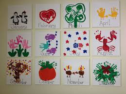 Handprint Calendar Gifts For Grandparents And Aunts Uncles This Year Calendar Craft Kids Calendar Handprint Crafts