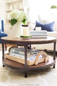 Accent tables, both big and small accent tables, offer both aesthetic and functional benefits to a room. Simple Round Coffee Table Styling Ideas On Sutton Place