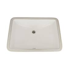 Rimless ceramic rectangular undermount bathroom sink with overflow. Trench Rectangular Undermount Bathroom Vanity Sink 20 7 8 X 14 1 2 X 8 1 2 Ivory Porcelainï¾ 