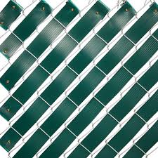 A wide variety of chain link fence slats home depot options are available to you, Juvale Green Chain Link Fence Slats Privacy Tape Roll With Brass Fasteners 1 9 In X 250 Ft Walmart Com Walmart Com