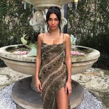 I Am Gia On Instagram Gia Chanteljeffries Wears The Zeta Dress Online Now Iamgia Leopard Print Maxi Dress Elegant Maxi Dress Print Chiffon Dress