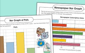 Reading and interpreting pie graphs and circle charts. Bar Graph Worksheets