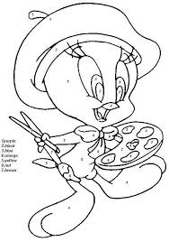 Color By Number Coloring Pages Color By Number Coloring Pages For Kids 19 Bird Coloring Pages Coloring Pages Fall Coloring Pages