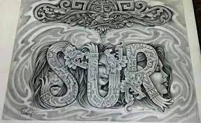 Aztec Arte Aztec Artwork Aztec Drawing Aztec Tattoo