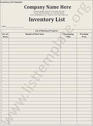You have the skills and we have tricks on how to find amazing jobs. Inventory List Template Download Page List Template