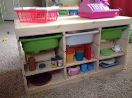Ikea Trofast Hacked Into Kids Market Stand Ikea Hackers Kids Market Stand Kids Market Ikea Trofast