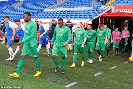 One of the those arrested by gardai in relation to a €3million drugs bust is a former professional footballer. Footballer Lloyd Nessbert Arrested On The Pitch During A Match In Cardiff Daily Mail Online